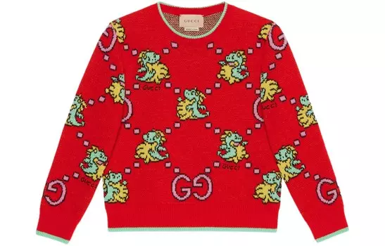 Детский свитер Gucci, красный