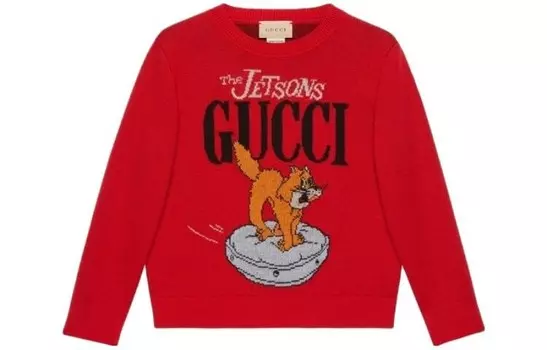 Детский свитер Gucci, красный