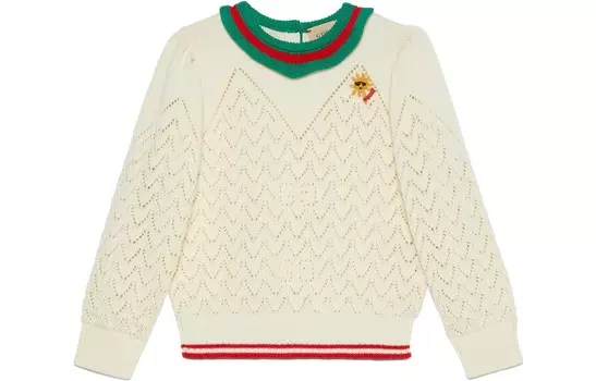 Детский свитер Gucci, кремовый