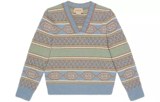 Детский свитер Gucci, зеленый
