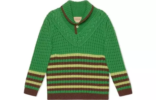 Детский свитер Gucci, зеленый