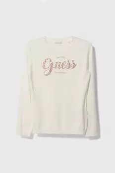 Детский свитер Guess, бежевый