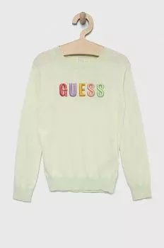 Детский свитер Guess, зеленый