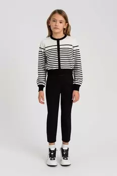 Детский свитер из смесовой шерсти Twinset, белый