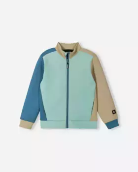 Детский свитер Letkee Reima, цвет Cool Green