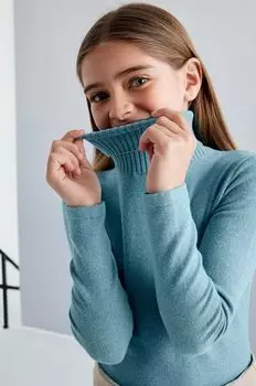 Детский свитер Mayoral, бирюзовый