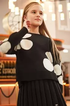 Детский свитер Mayoral, черный