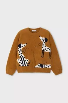 Детский свитер Mayoral, оранжевый