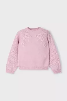 Детский свитер Mayoral, розовый
