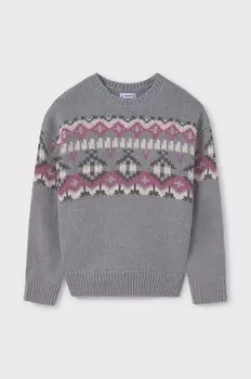 Детский свитер Mayoral, серый