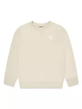 Детский свитер New Balance с начесом и логотипом New Balance Kids, серый