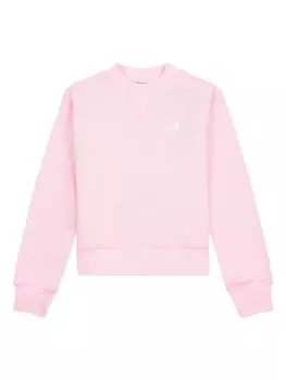 Детский свитер New Balance с начесом и логотипом New Balance Kids, розовый