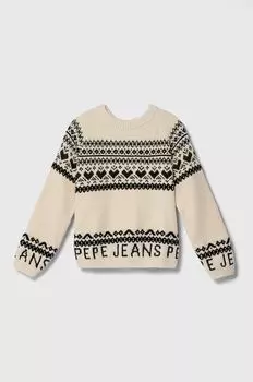 Детский свитер Pepe Jeans, бежевый