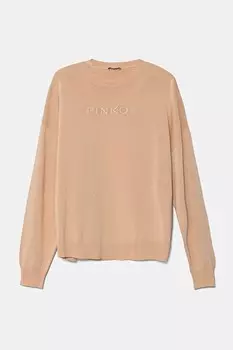 Детский свитер Pinko, оранжевый