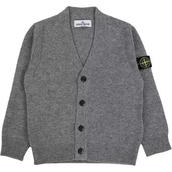 Детский свитер Stone Island, серый