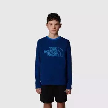 Детский свитшот Drew Peak The North Face, синий
