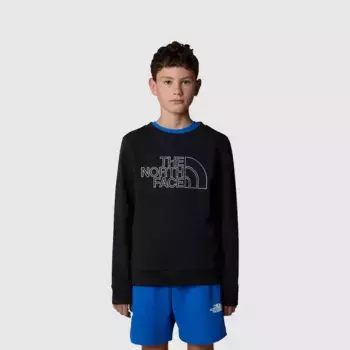 Детский свитшот Drew Peak The North Face, чёрный
