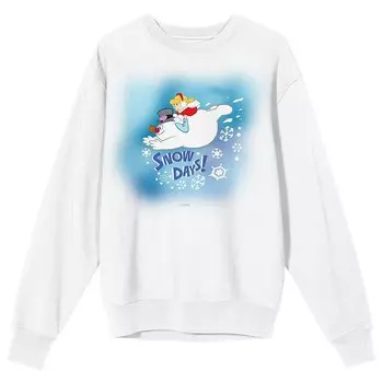 Детский свитшот Frosty the Snowman Snow Day Licensed Character, белый