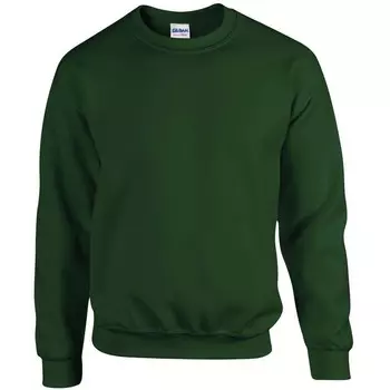 Детский свитшот Gildan унисекс из плотной смеси с круглым вырезом, цвет Forest Green