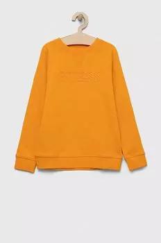 Детский свитшот Guess, оранжевый