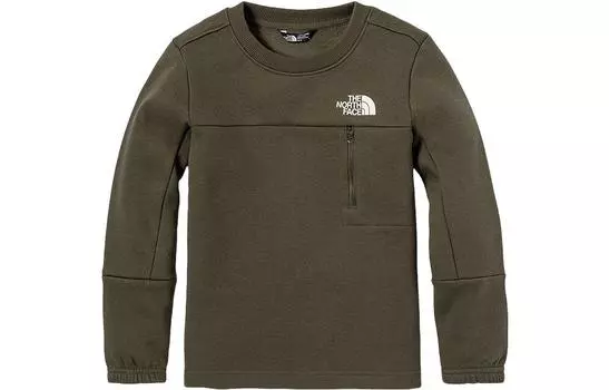 Детский свитшот THE NORTH FACE, цвет Army Green