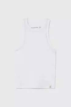 Детский топ Abercrombie & Fitch, белый