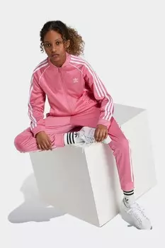 Детский топ adicolor sst track Adidas Originals, розовый