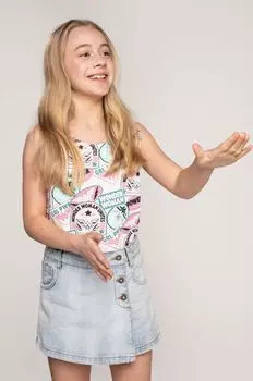 Детский топ Coccodrillo, бежевый