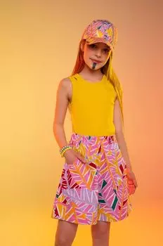 Детский топ Coccodrillo, желтый