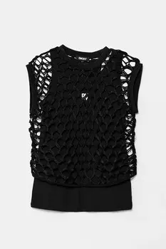 Детский топ Dkny, черный