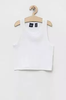 Детский топ GAP, белый