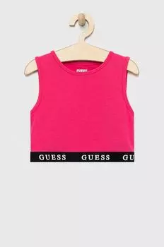 Детский топ Guess, розовый