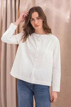 Детский топ хенли из вельвета Celtic & Co., бежевый