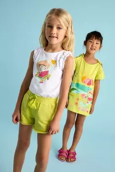 Детский топ из хлопка Mayoral, синий