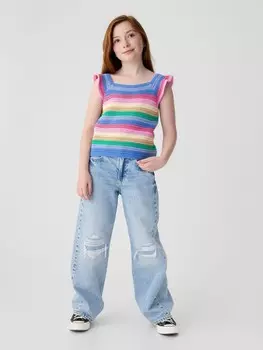 Детский топ крючком Gap, мультиколор