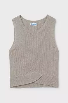 Детский топ Mayoral, бежевый