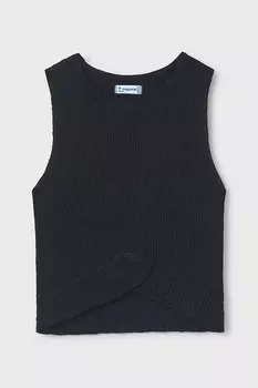 Детский топ Mayoral, черный