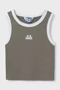 Детский топ Mayoral, зеленый