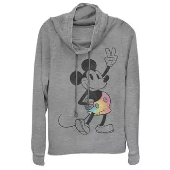Детский топ с изображением Микки Мауса и радужным рисунком на воротнике Disney's Mickey Mouse Licensed Character
