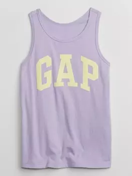 Детский топ с логотипом Gap, фиолетовый