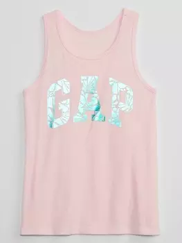 Детский топ с логотипом Gap, розовый