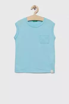 Детский топ United Colors of Benetton, синий