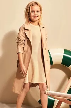 Детский тренч Michael Kors, розовый
