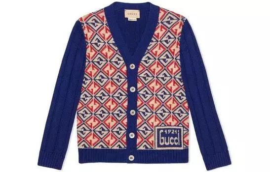 Детский кардиган Gucci, синий