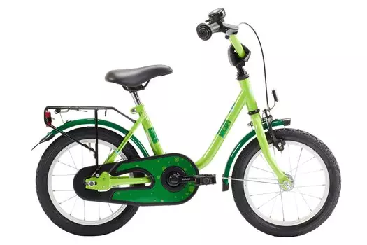 Детский велосипед Bellini Drachenfreund - 14 дюймов - Tiefeinsteiger - 2024, цвет Grn|grn