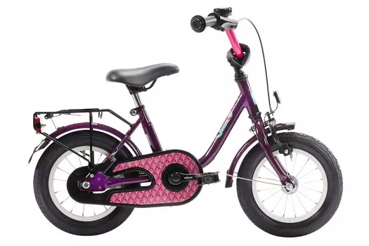 Детский велосипед Bellini Fuchs - 14 дюймов - Tiefeinsteiger - 2024, цвет Lila|Lila
