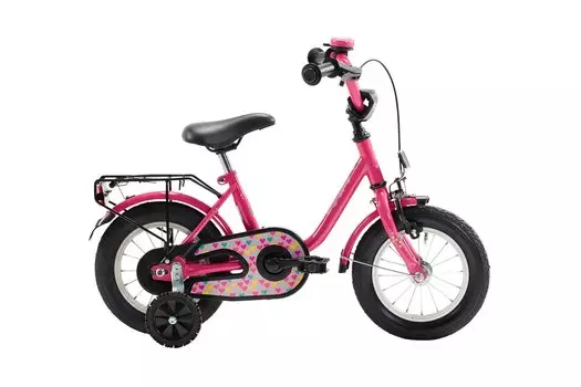 Детский велосипед Bellini Trumer - 12 дюймов - Tiefeinsteiger - 2024, цвет Pink|pink