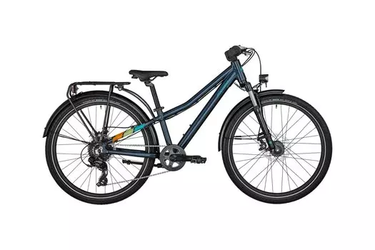 Детский велосипед Bergamont Revox ATB 24 Boy - 24 дюймов - Diamant - 2024, цвет Blau|shiny kiez blue