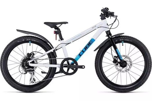 Детский велосипед Cube Acid 200 Disc Allroad - 20 дюймов - Diamant - 2023, цвет Wei|whitenblue