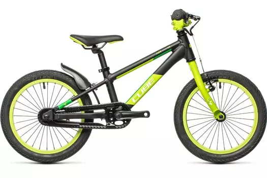 Детский велосипед Cube Cubie 160 RT - 16 дюймов - Diamant - Aktion, цвет Schwarz|blackngreen
